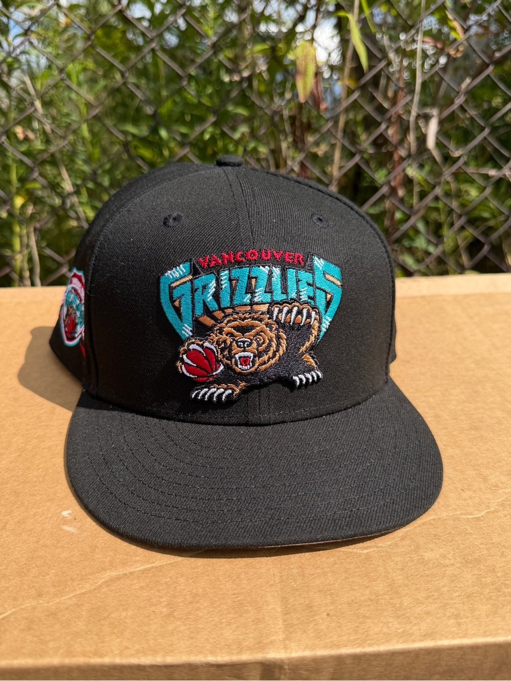 New Era 59FIFTY Vancouver Grizzles Fitted Hat
Black / Teal 
Size 7 3/4